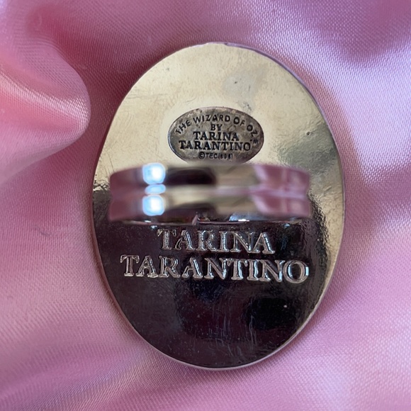 Vintage Tarina Tarantino wizard of Oz Glinda the good witch cameo ring - Picture 4 of 12